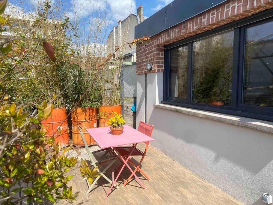 ריימס Rare ! Loft Atypique Centre-Ville Parking Jardin מראה חיצוני תמונה