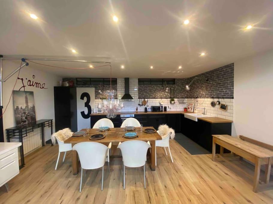 ריימס Rare ! Loft Atypique Centre-Ville Parking Jardin מראה חיצוני תמונה